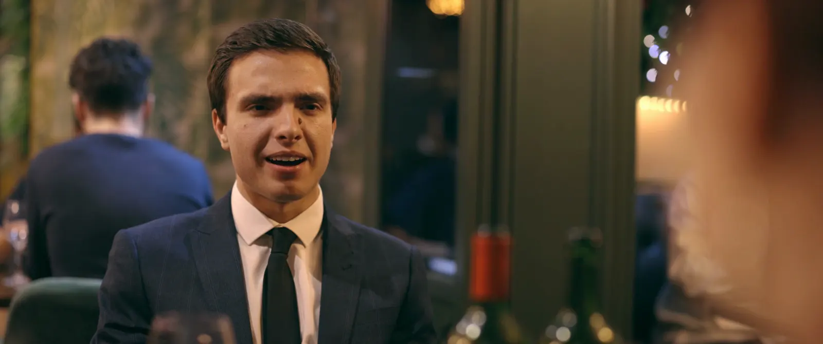 Nathan at dinner